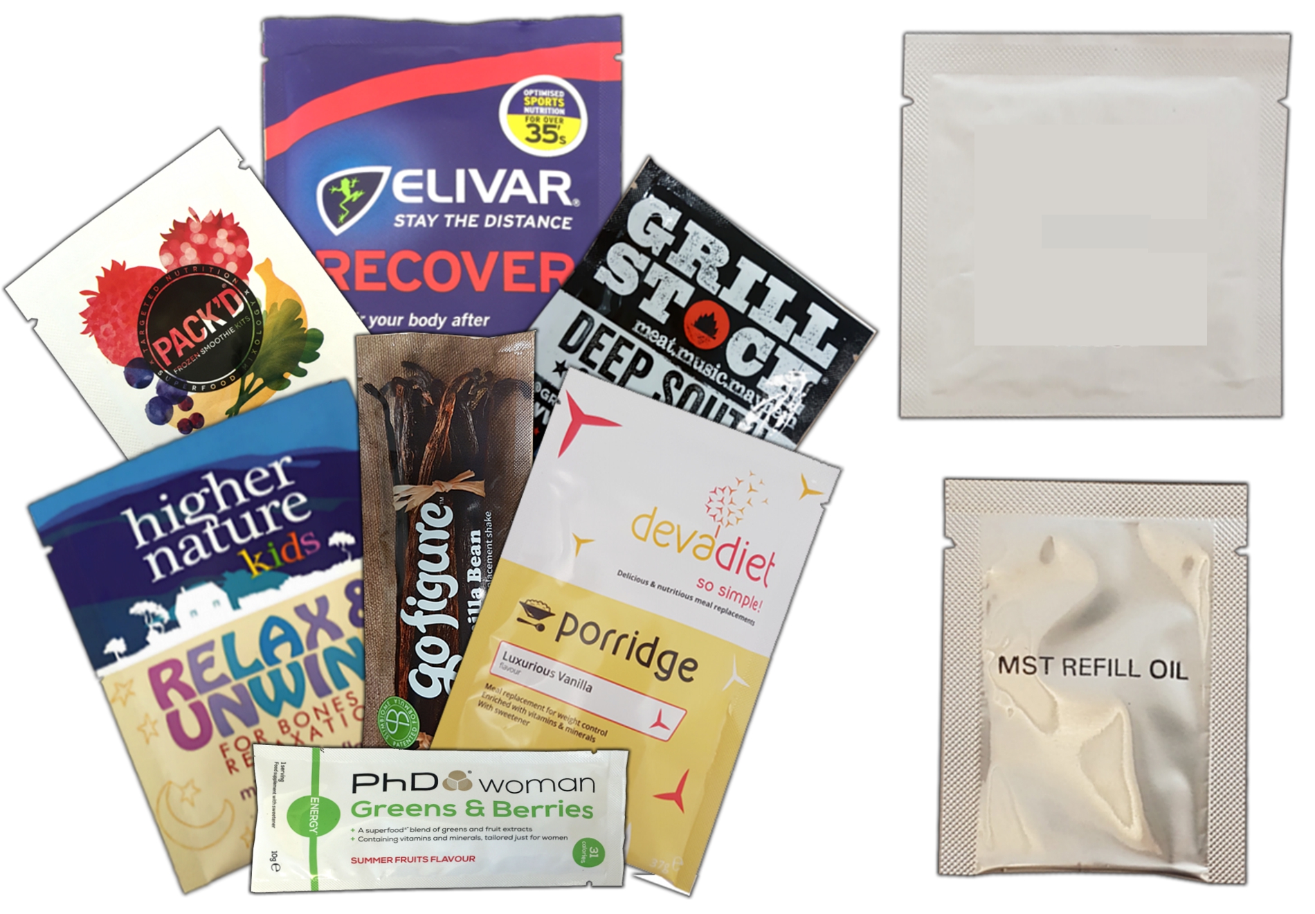 Sachets in Plain or Printed